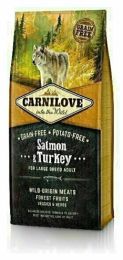 CARNILOVE SALMON / TURKEY ADULT LARGE BREED 12 KG