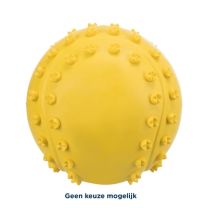 TRIXIE SPEELBAL NATUURRUBBER ASSORTI 6 CM 4 ST