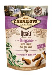 CARNILOVE SOFT SNACK KWARTEL / OREGANO 200 GR