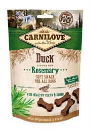 CARNILOVE SOFT SNACK EEND / ROZEMARIJN 200 GR