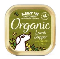 LILY'S KITCHEN DOG ORGANIC LAMB SUPPER 11X150 GR
