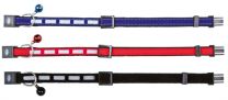 TRIXIE HALSBAND KAT SAFER LIFE FLUWEEL REFLECTEREND ASSORTI 