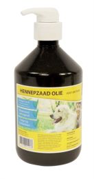 UTOPIA DIERTOTAAL HENNEPZAADOLIE MET POMPJE 500 ML