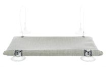 TRIXIE KATTENMAND HANGMAT RAAM VELOURS GRIJS 50X30 CM