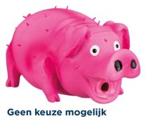 TRIXIE STEKELVARKEN MET DIERENSTEM LATEX ASSORTI 21CM 3ST