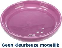 TRIXIE VOERBAK / WATERBAK KERAMIEK ASSORTI 18 CM 350 ML 4 ST
