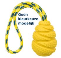 TRIXIE NATUURRUBBER JUMPER AAN KOORD DRIJVEND ASSORTI 30X9 CM 3 ST