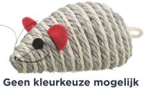 TRIXIE MUIS SISAL MET CATNIP ASSORTI 10 CM 4 ST