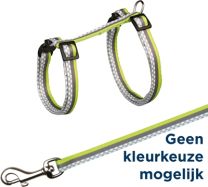 TRIXIE KATTENTUIG MET RIEM FRESHLINE SPOT ASSORTI 27-45X1 CM 120 CM 4 ST