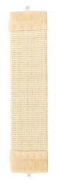 TRIXIE KRABPLANK SISALTAPIJT / PLUCHE MET CATNIP NATUREL / BEIGE 62X15 CM 2 ST