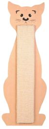 TRIXIE KRABPLANK KAT SISALTAPIJT MET CATNIP NATUREL / BEIGE 58X21 CM 2 ST