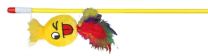 TRIXIE SPEELHENGEL SMILEY KUNSTSTOF / PLUCHE MET CATNIP 50 CM 4 ST