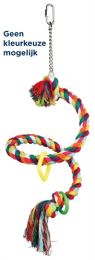 TRIXIE TOUW-ZITSTOK FLEXIBEL MET SCHROEFBEVESTIGING ASSORTI 50X2,1 CM 3 ST