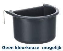 TRIXIE HANGBAKJE MET DRAADBEUGELS KUNSTSTOF ASSORTI 6X6 CM 80 ML 12 ST