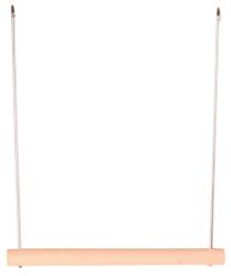 TRIXIE TRAPEZESCHOMMEL DRAAD / HOUT 12X13 CM 4 ST