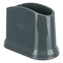 TRIXIE UNIVERSELE KATTENBAKSCHEP HOUDER GRIJS 21X15X11 CM