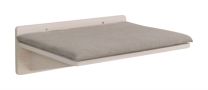 TRIXIE LIGPLATEAU MET KUSSEN VOOR MUURLANDSCHAP WIT 50X36,5X17,5 CM