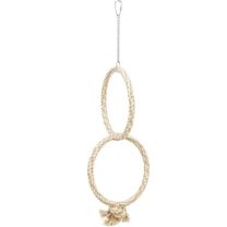 TRIXIE DUBBELETOUWRING NATUREL 16X16 CM