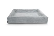BIA BED RIB HOES HONDENMAND GRIJS BIA-6 100X80X15 CM
