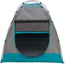 TRIXIE TENT VOOR HONDEN DONKERGRIJS / PETROL 80X65X63 CM
