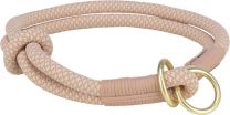TRIXIE HALSBAND HOND SOFT HALF-SLIP ROZE / LICHTROZE 30X0,6 CM