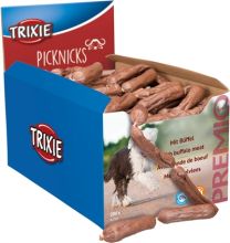 TRIXIE PREMIO PICKNICKS WORSTKETTING BUFFELVLEES 8 CM 8 GR 200 ST