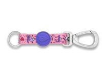 MORSO KEY CORD SLEUTELHANGER GERECYCLED SWEET TWEET ROZE M