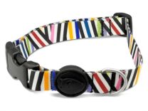 MORSO HALSBAND HOND GERECYCLED SPAGHETTI INCIDENT 37-58X2,5 CM