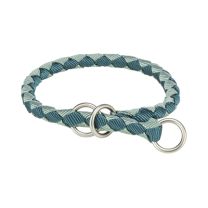 TRIXIE HALSBAND HOND CAVO HALFSLIP PETROL / SALIE 39-45X1,2 CM