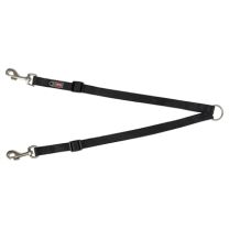 TRIXIE KOPPELLIJN PREMIUM ZWART 40-70X1 CM