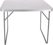 Opvouwbare Campingtafel Balkontafel 80x60x68cm Wit Opvouwbaar