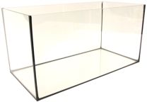 AQUARIUM MET ZWARTE KIT 45X28X28 CM