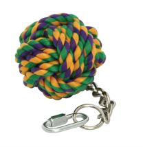 HAPPY PET TOUWBAL AAN KETTING VOGEL 23X6,5X6,5 CM