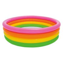 Intex 56441NP Wet Set Collection Sunset Glow Opblaaszwembad 168x46 cm Roze/Oranje/Geel/Groen