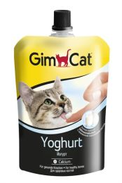 GIMCAT YOGHURT POUCH VOOR KATTEN 150 GR
