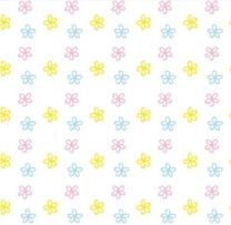 Duni Paasservet Bloemen Multi 33x33 cm
