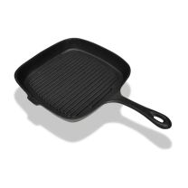  Grillpan gietijzer 24x23 cm