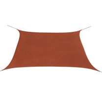  Zonnescherm vierkant 2x2 m oxford stof terracottakleurig