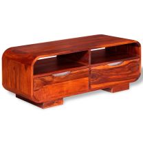  Salontafel 90x40x35 cm massief sheesham hout