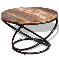  Salontafel 60x60x40 cm massief gerecycled hout