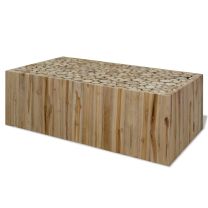  Salontafel 90x50x35 cm echt teakhout