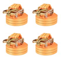  Spanbanden 1 ton 6mx38mm oranje 4 st