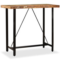  Bartafel 120x60x107 cm massief gerecycled hout