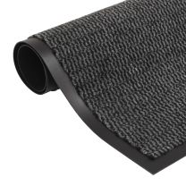  Droogloopmat rechthoekig getuft 80x120 cm antraciet
