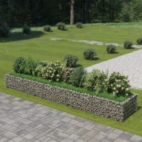  Gabion plantenbak 450x90x50 cm gegalvaniseerd staal