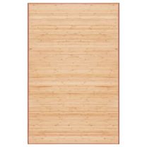 Tapijt 100x160 cm bamboe bruin