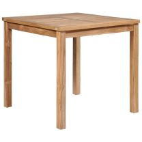  Tuintafel 80x80x77 cm massief teakhout