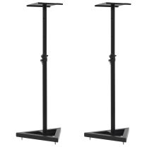  Monitorspeakerstandaards 2 st staal zwart
