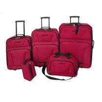  Reisbagage set rood 5-delig