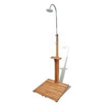  Houten tuindouche